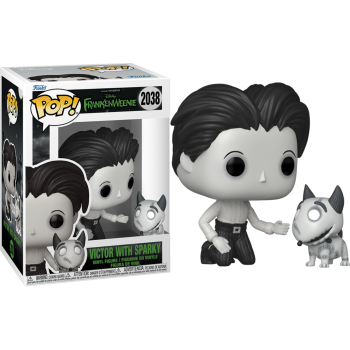 Funko POP Victor con Sparky 2038 Frankenweenie