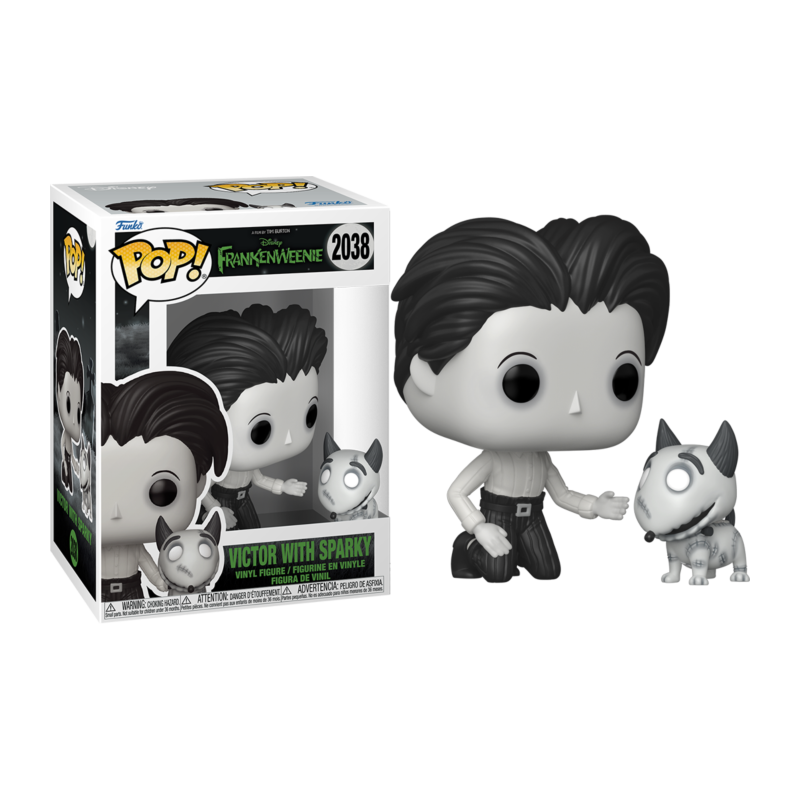 Funko POP Victor con Sparky 2038 Frankenweenie