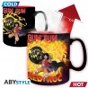 Taza Termica Luffy y Kaido