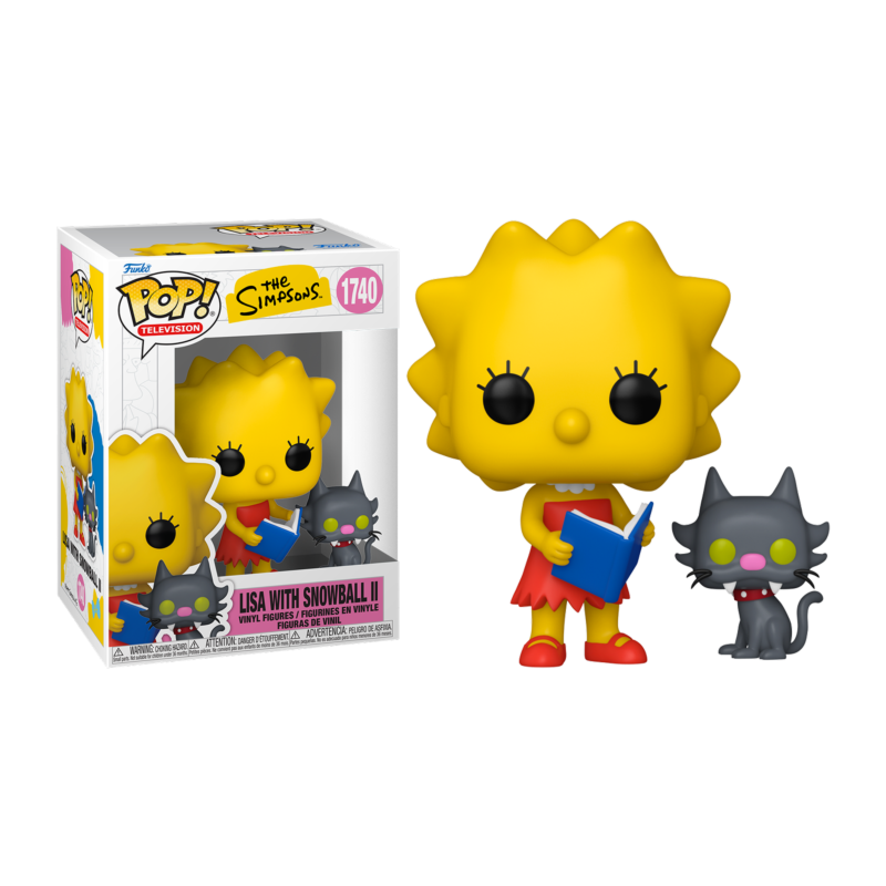 Funko POP Lisa y Bola de Nieve II 1740 Los Simpsons