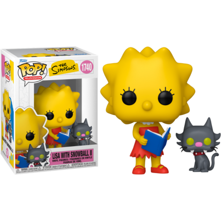 Funko POP Lisa y Bola de Nieve II 1740 Los Simpsons