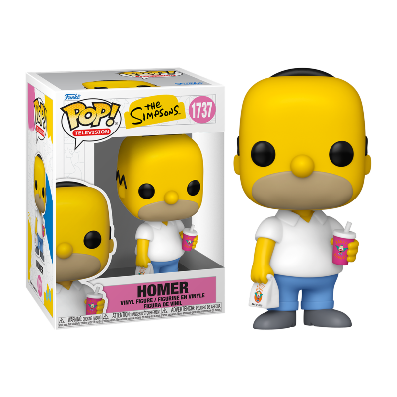 Funko POP Homer (Krusty Burger)1737  Los Simpsons