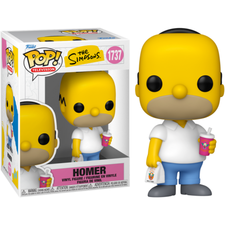 Funko POP Homer (Krusty Burger)1737  Los Simpsons