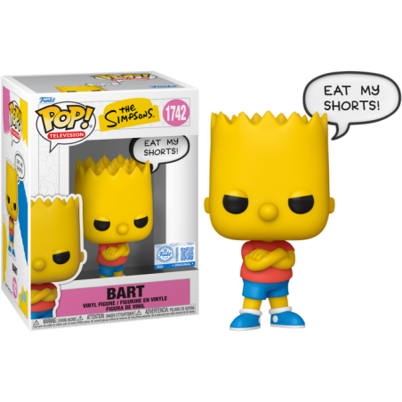 Funko POP Bart (Eat My Shorts) 1742  Los Simpsons
