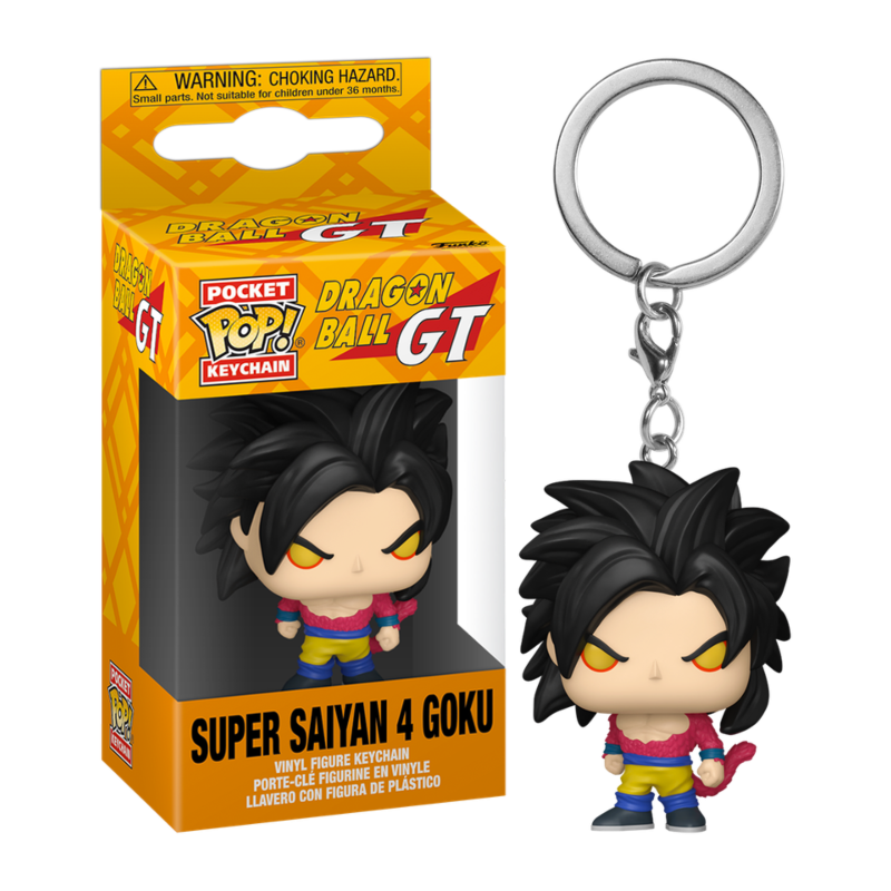 Llavero Funko POP Super Saiyan 4 Goku Dragon Ball: GT