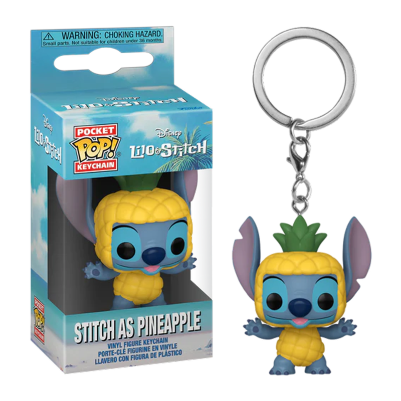 Funko Llavero Stitch Disfraz de Piña
