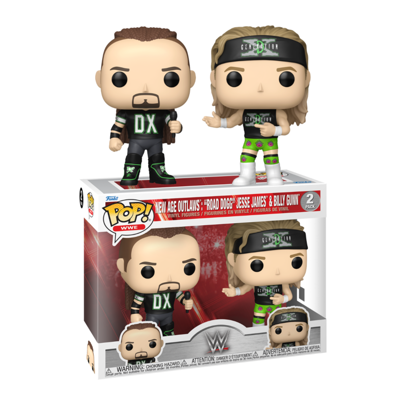 Funko POP Pack New Age Outlaws: "Road Dogg" Jesse James and Billy Gunn WWE
