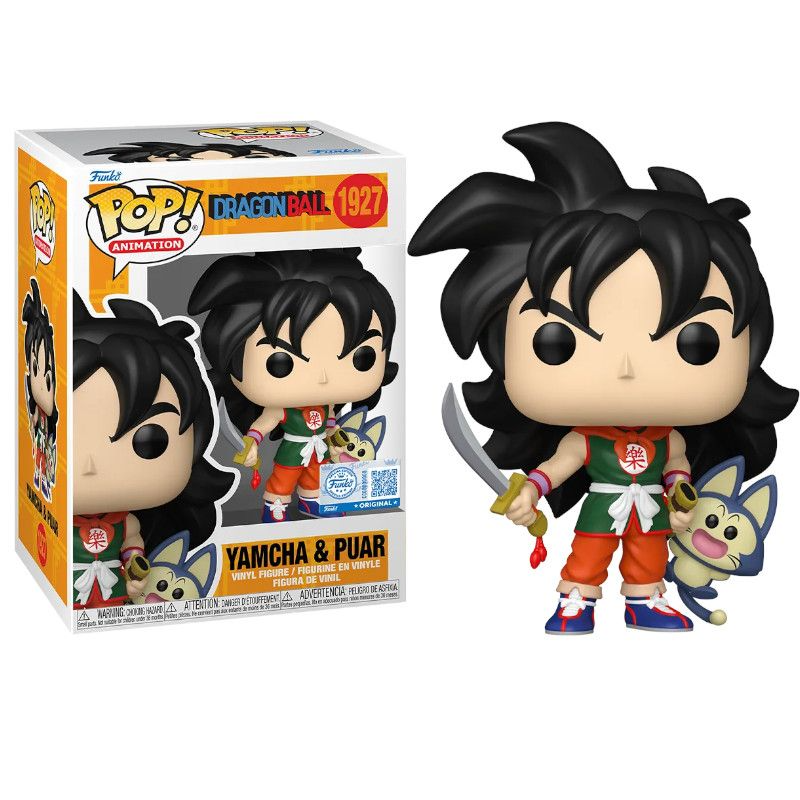 Funko POP Yamcha y Puar 1927 Dragon Ball Exclusivo