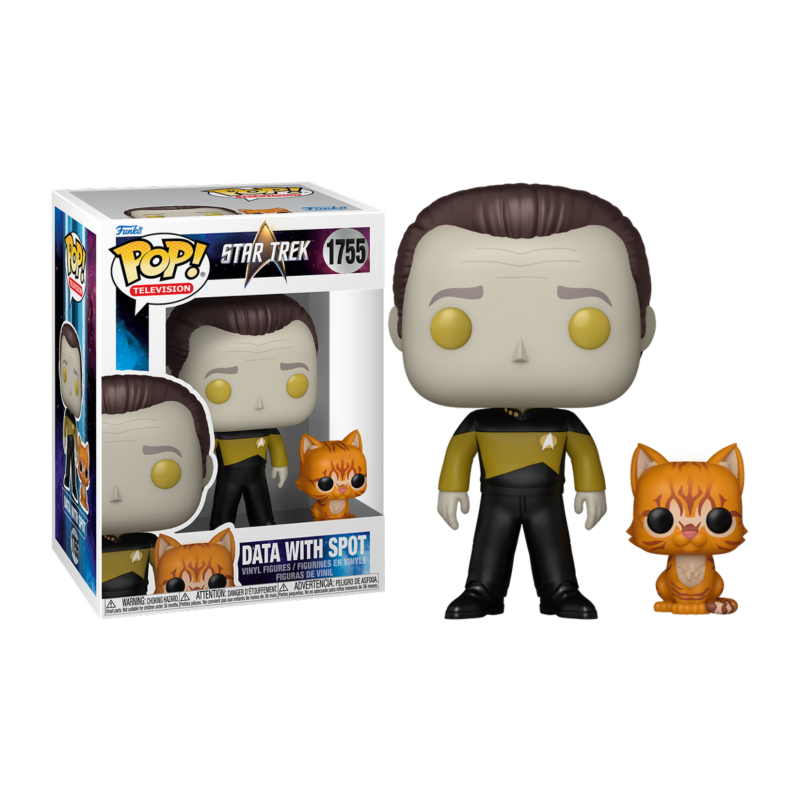 Funko POP Data con Spot 1755 Star Trek