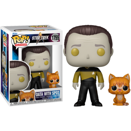 Funko POP Data con Spot 1755 Star Trek