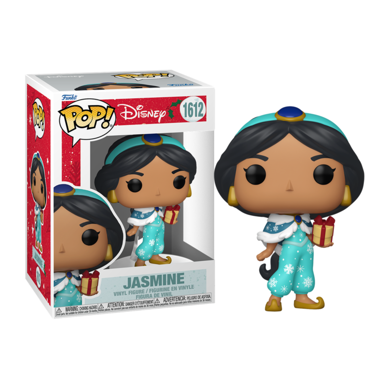 Funko POP Jasmine 1612 Disney Navideño