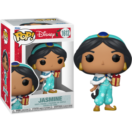 Funko POP Jasmine 1612 Disney Navideño