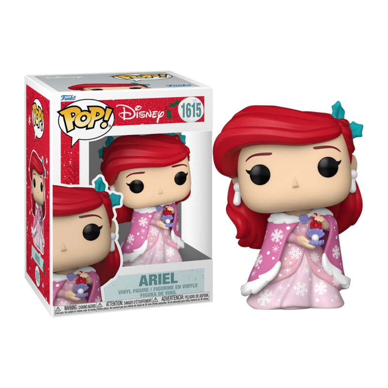 Funko POP Ariel 1615 Disney Navideño