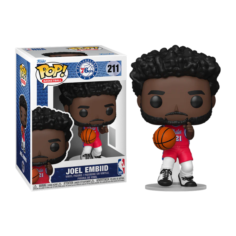 Funko POP Joel Embiid 211 Philadelphia 76ers