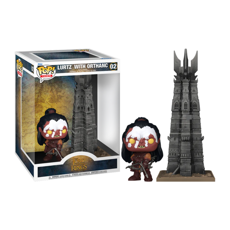 Funko POP Lurtz with Orthanc 02 Señor de los Anillos