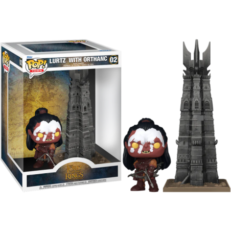 Funko POP Lurtz with Orthanc 02 Señor de los Anillos