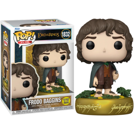 Funko POP Frodo Baggins 1832 Señor de los Anillos Glows in the Dark