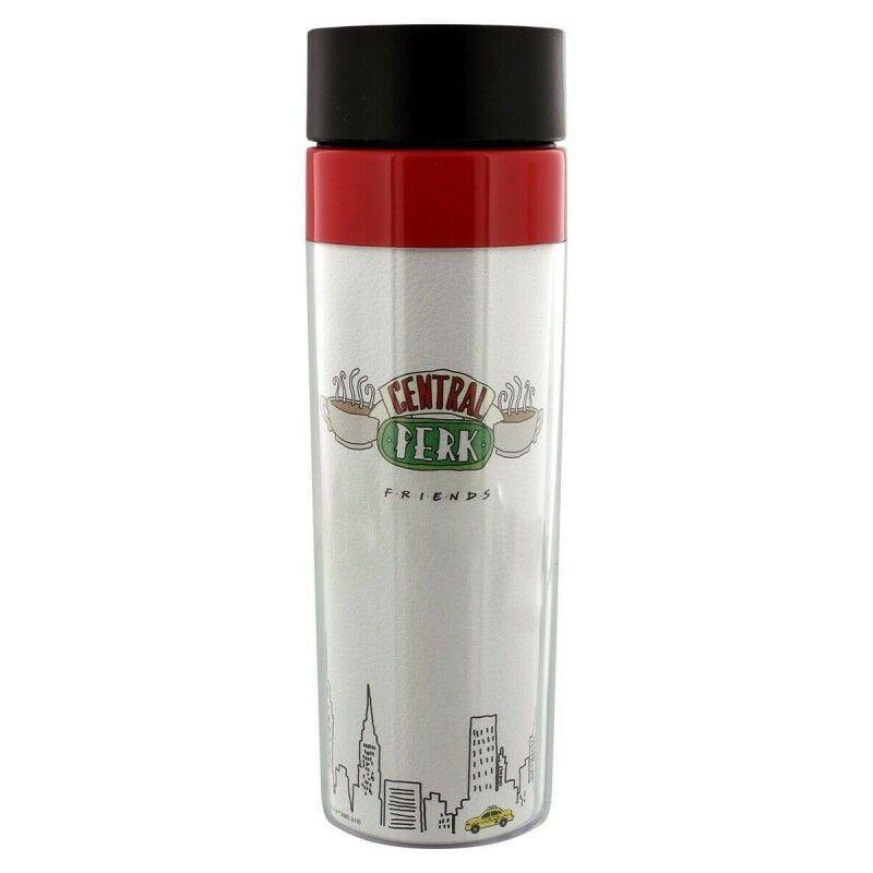 Termo Friends Central Perk con botón