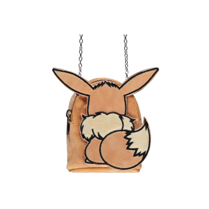 Microbolso Pokémon - Evee de espaldas en 3D