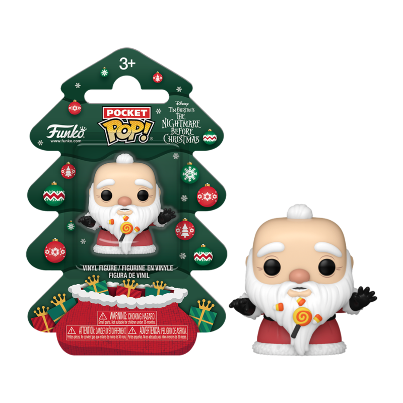 Funko Pocket POP Sorpresa Navideña Sandy claws Pesadilla antes de Navidad