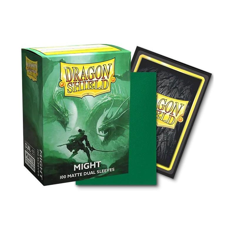Fundas Standard Dual Matte (100 unidades) Poder Dragon Shield