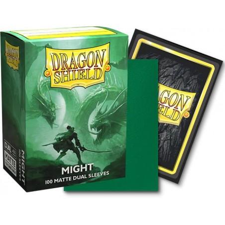 Fundas Standard Dual Matte (100 unidades) Poder Dragon Shield