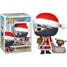 Funko POP Kakashi Hatake con Pakkun Navideño 2050 Naruto