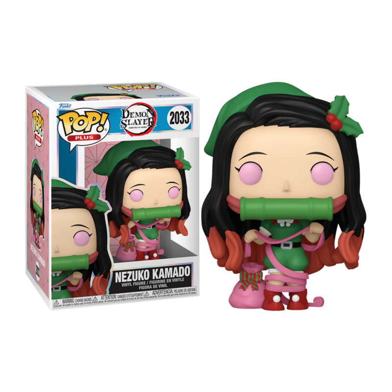 Funko POP Nezuko Kamado Navideño 2033 Demon Slayer: Kimetsu no Yaiba