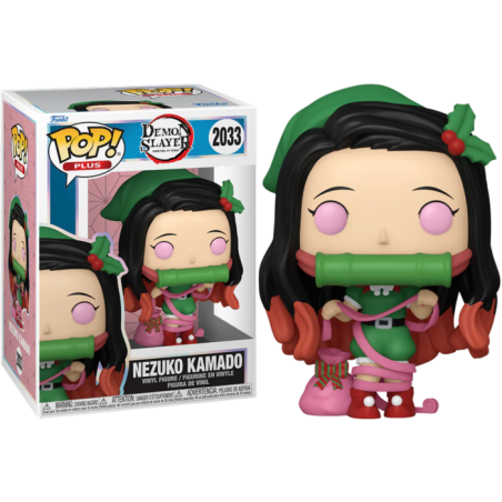Funko POP Nezuko Kamado Navideño 2033 Demon Slayer: Kimetsu no Yaiba