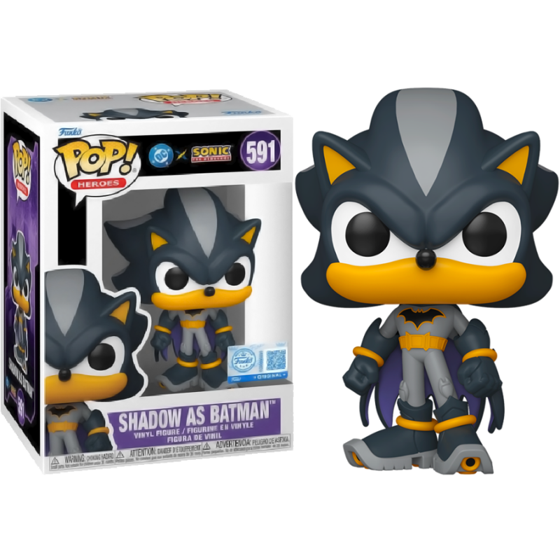 Funko POP Shadow como Batman Sonic/DC