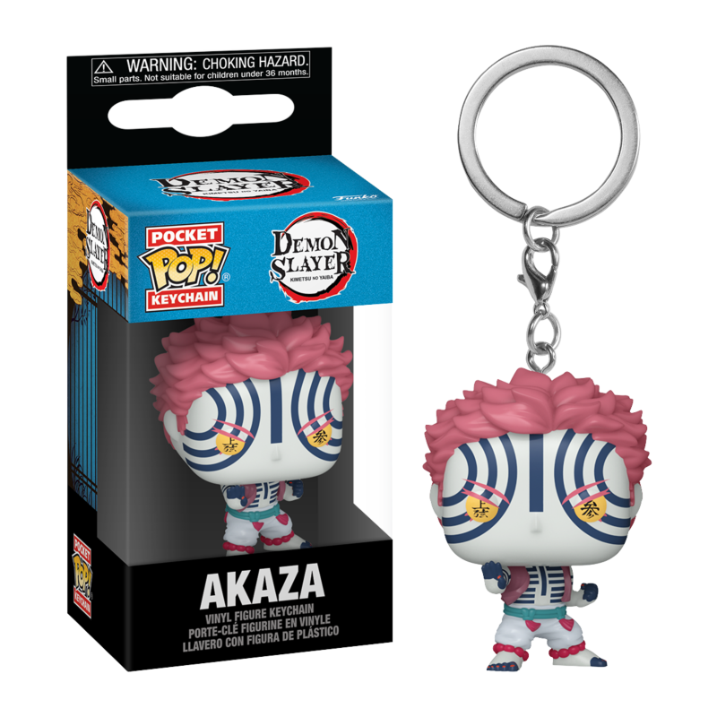 Llavero Funko POP Akaza Demon Slayer