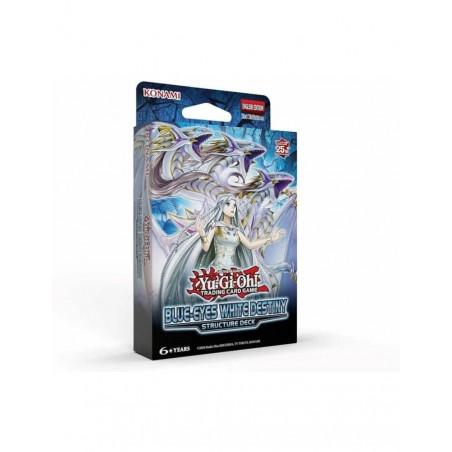 Yu Gi Oh! Baraja Mazo de Estructura Destino Blanco de Ojos Azules (Castellano)