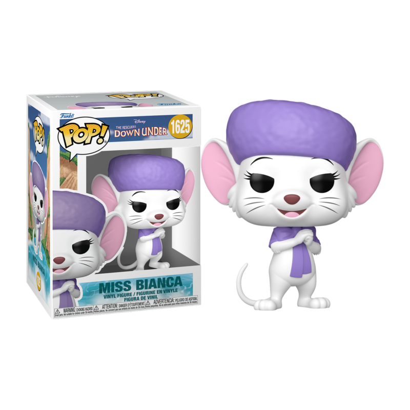 Funko Pop Miss Bianca 1625 Los Rescatadores en Cangurolandia