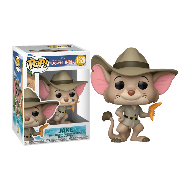 Funko Pop Jake 1626 Los Rescatadores en Cangurolandia