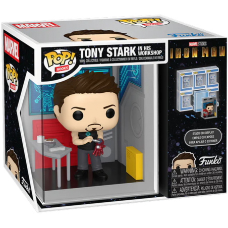 Funko Pop Nook Tony Stark en su Taller