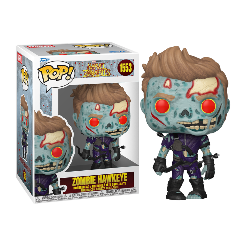 Funko Pop Ojo de Halcon Zombi 1553 Marvel Zombies