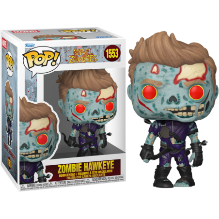 Funko Pop Ojo de Halcon Zombi 1553 Marvel Zombies