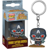 Llavero POP Capitan America Zombi