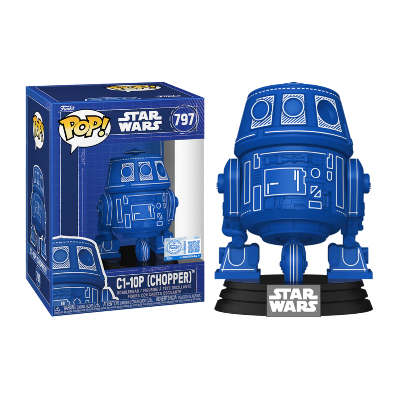 Funko Pop C1-10P Chopper Boceto 797 Star Wars