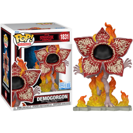 Funko Pop Demogorgon ardiendo 1832 Stranger Things