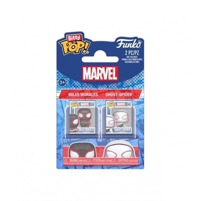 Funko Pop Bitty Pack Miles Morales and Ghost Spider Marvel