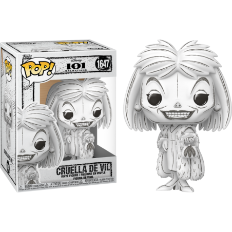 Funko POP Cruella 1647 Disney Boceto
