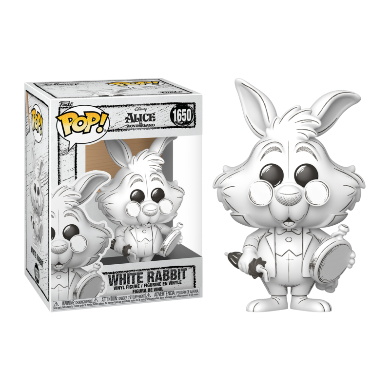 Funko POP White Rabbit 1645 Disney Boceto