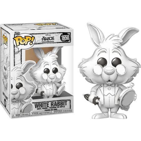 Funko POP White Rabbit 1645 Disney Boceto