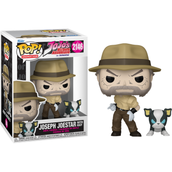 Funko POP Joseph Joestar con Iggy 2146 JoJo's…