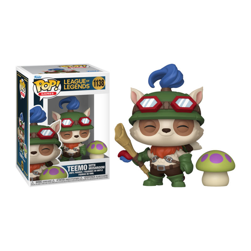 Funko POP Teemo con Champiñón 1138 League of Legends