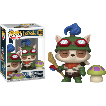 Funko POP Teemo con Champiñón 1138 League of Legends