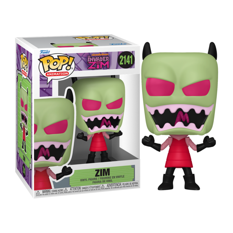 Funko POP Zim 2141 Invasor Zim