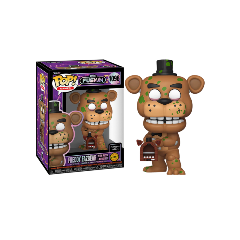 Funko POP Freddy Fazbear con el Pizza Launcher 1096 Five Nights at Freddy's Chase
