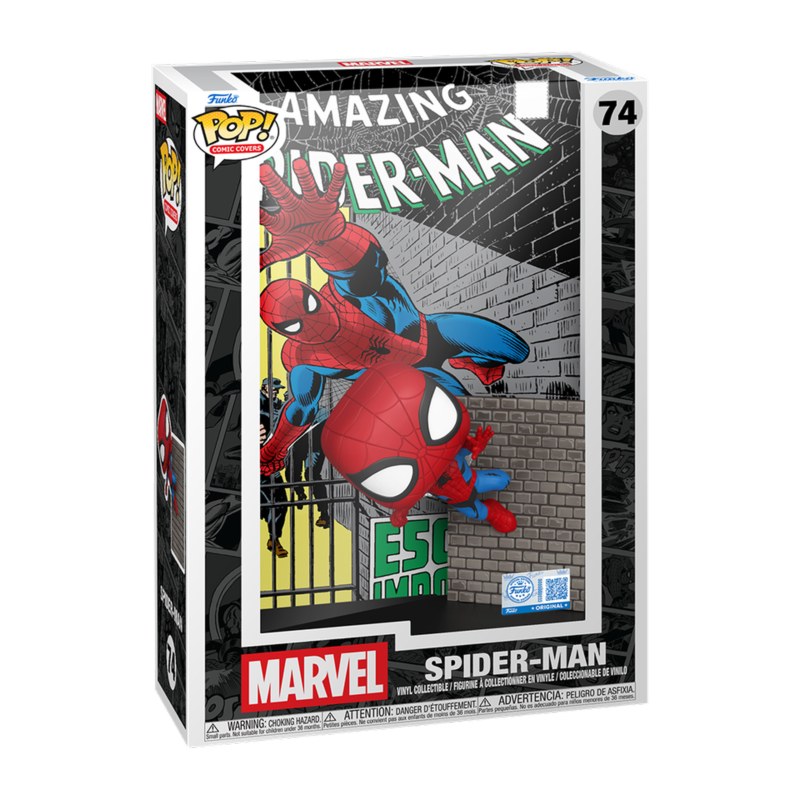 Funko Pop  Cover Spide-Man The Amazing 74 Marvel